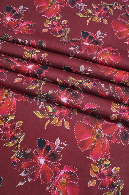 2 Piece - Digitally Printed Lawn - F1 - D2202