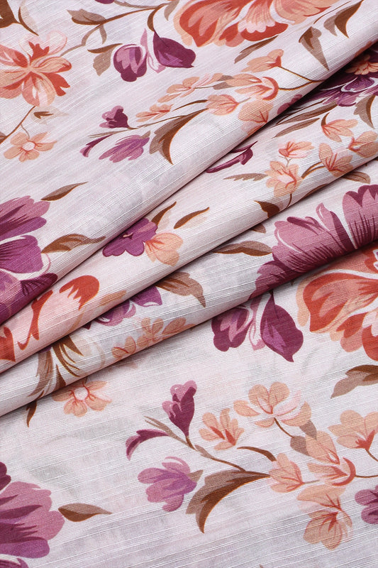 2 Piece - Digitally Printed Doriya Lawn - F2 - D2505