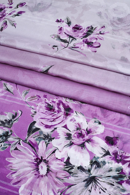 3 Piece - Digitally Printed Lawn - F26 - D2803