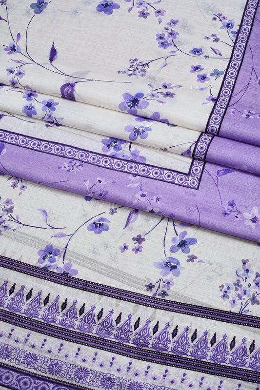 3 Piece - Embroidered Lawn - F60 - D3602