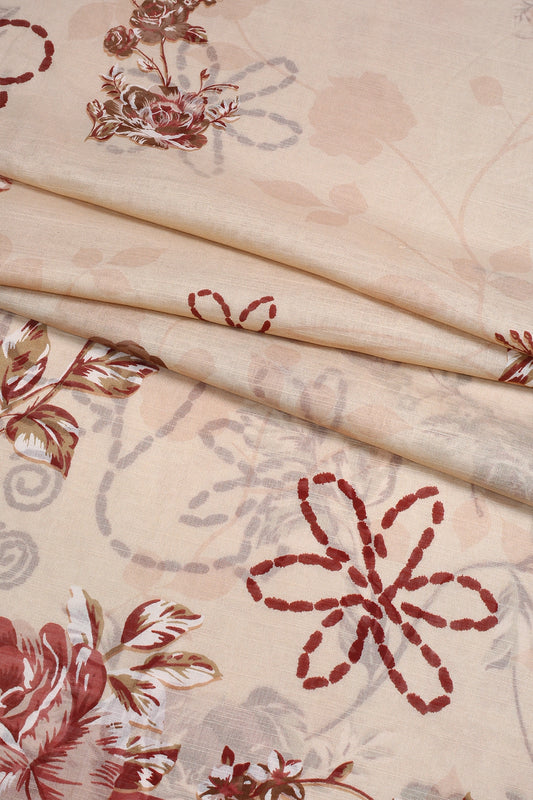 3 Piece - Embroidered Lawn - F63 - D4103