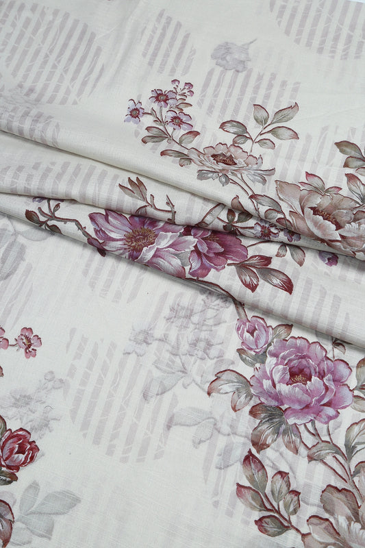 3 Piece - Embroidered Lawn - F63 - D4107
