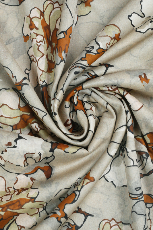 2 Piece - Digitally Printed Lawn - F1 - D2109