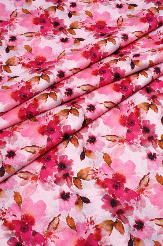 2 Piece - Digitally Printed Lawn - F1 - D2101