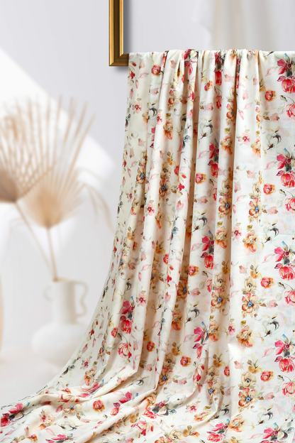 2 Piece - Digitally Printed Lawn - F1 - D2102