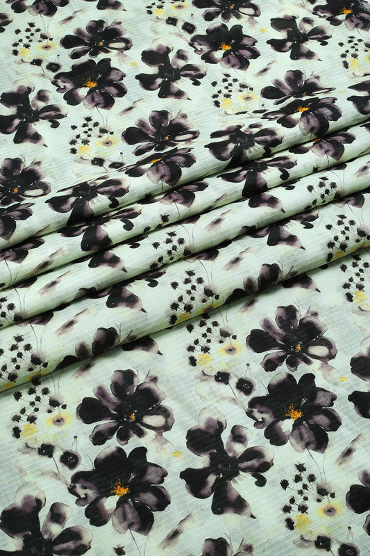 2 Piece - Digitally Printed Doriya Lawn - D1802