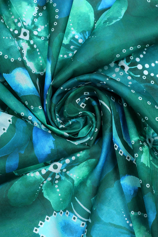 2 Piece - Digitally Printed Lawn - F1 - D2213