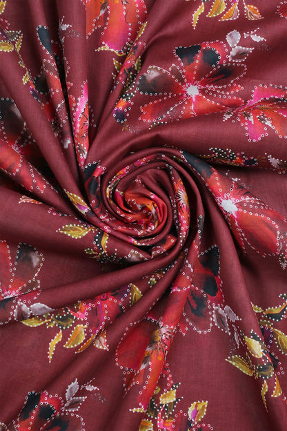 2 Piece - Digitally Printed Lawn - F1 - D2202