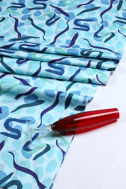 2 Piece - Digitally Printed Lawn - F1 - D2203