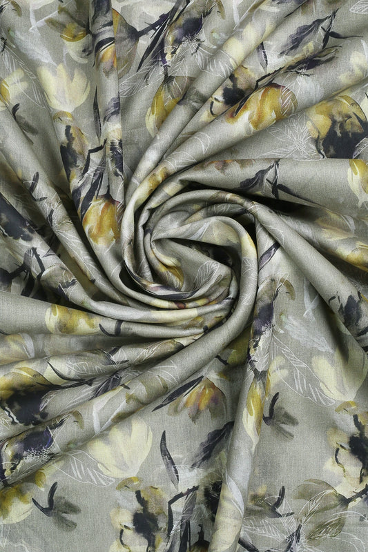 2 Piece - Digitally Printed Lawn - F1 - D2204