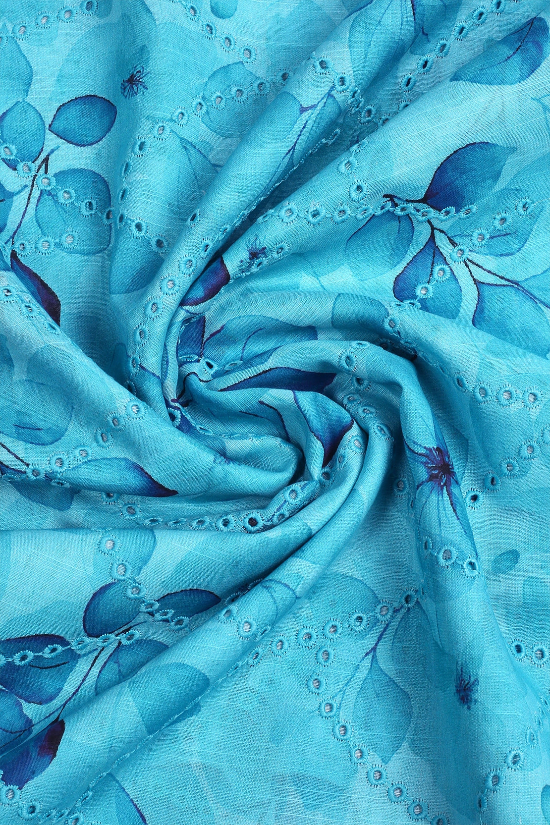 2 Piece - Embroidered Slub Lawn - F4 - D2408