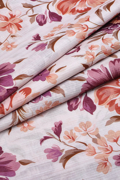 2 Piece - Digitally Printed Doriya Lawn - F2 - D2505