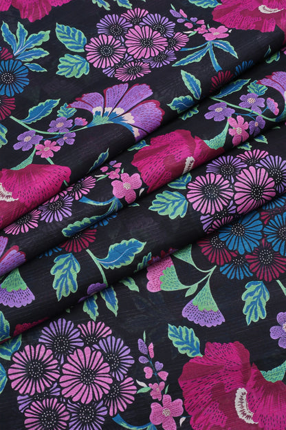 2 Piece - Digitally Printed Doriya Lawn - F2 - D2506