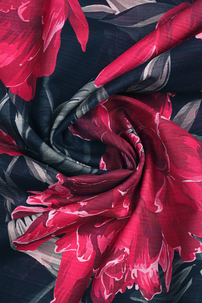 2 Piece - Digitally Printed Doriya Lawn - F2 - D2507