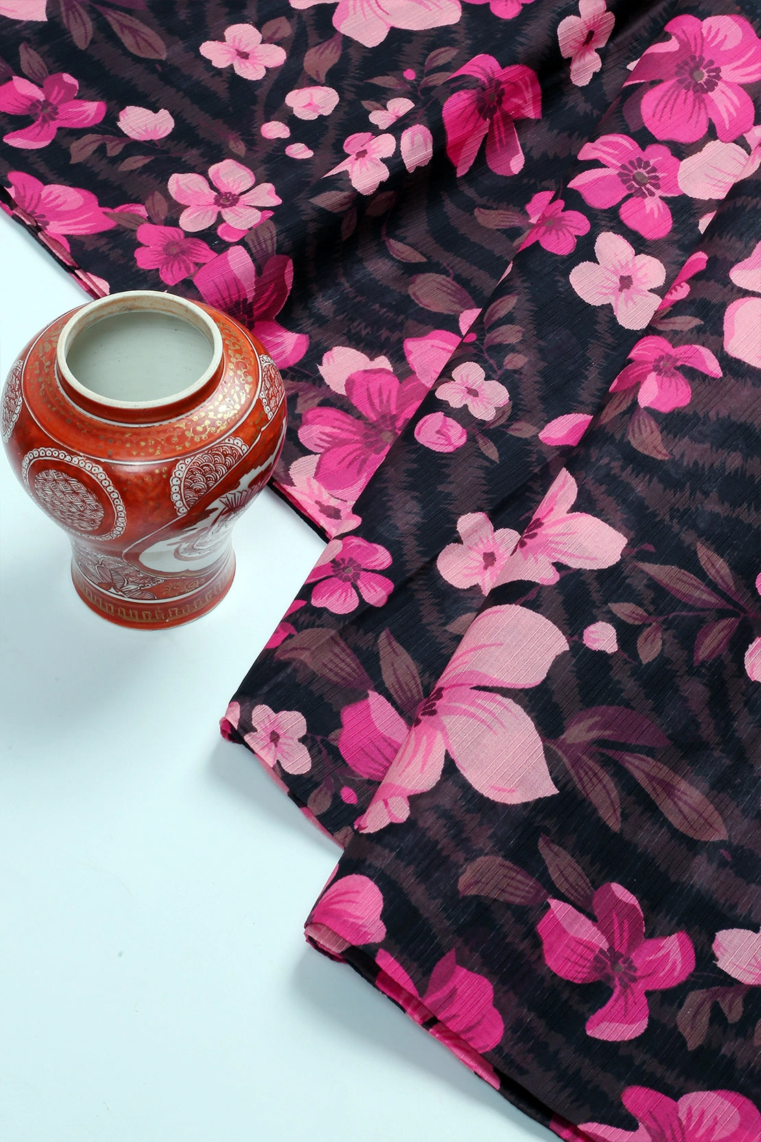 2 Piece - Digitally Printed Doriya Lawn - F2 - D2508