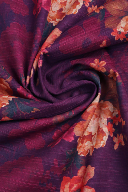 2 Piece - Digitally Printed Doriya Lawn - F2 - D2509