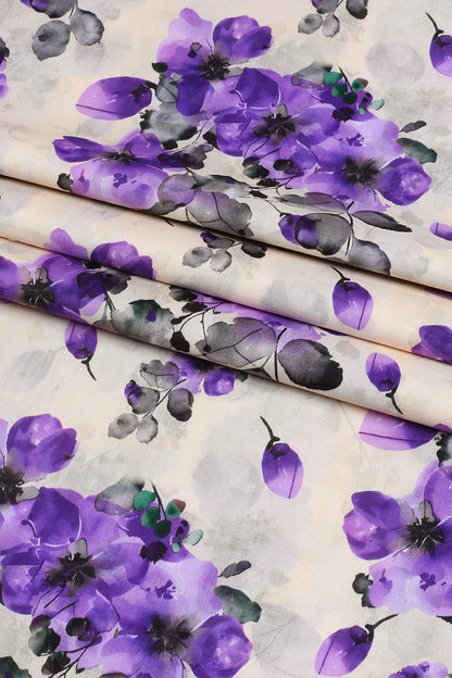 3 Piece - Digitally Printed Lawn - F26 - D2802