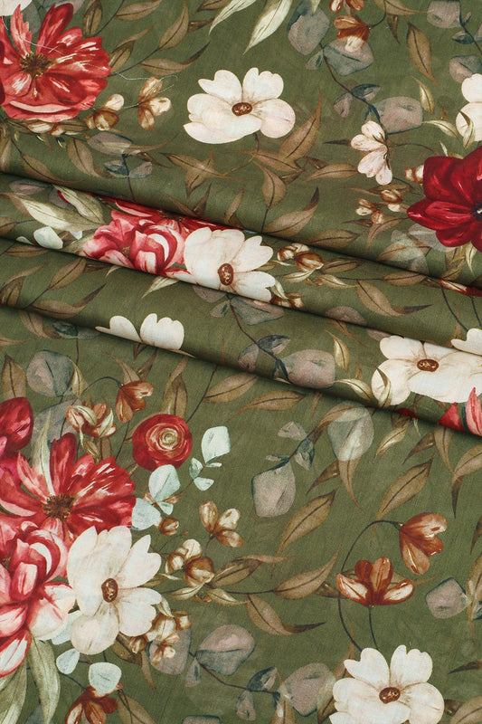 3 Piece - Digitally Printed Lawn - F26 - D2808