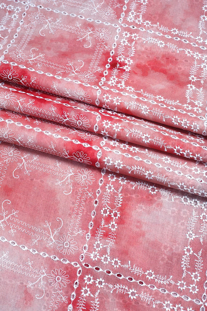 3 Piece - Embroidered Lawn - F58 - D3510