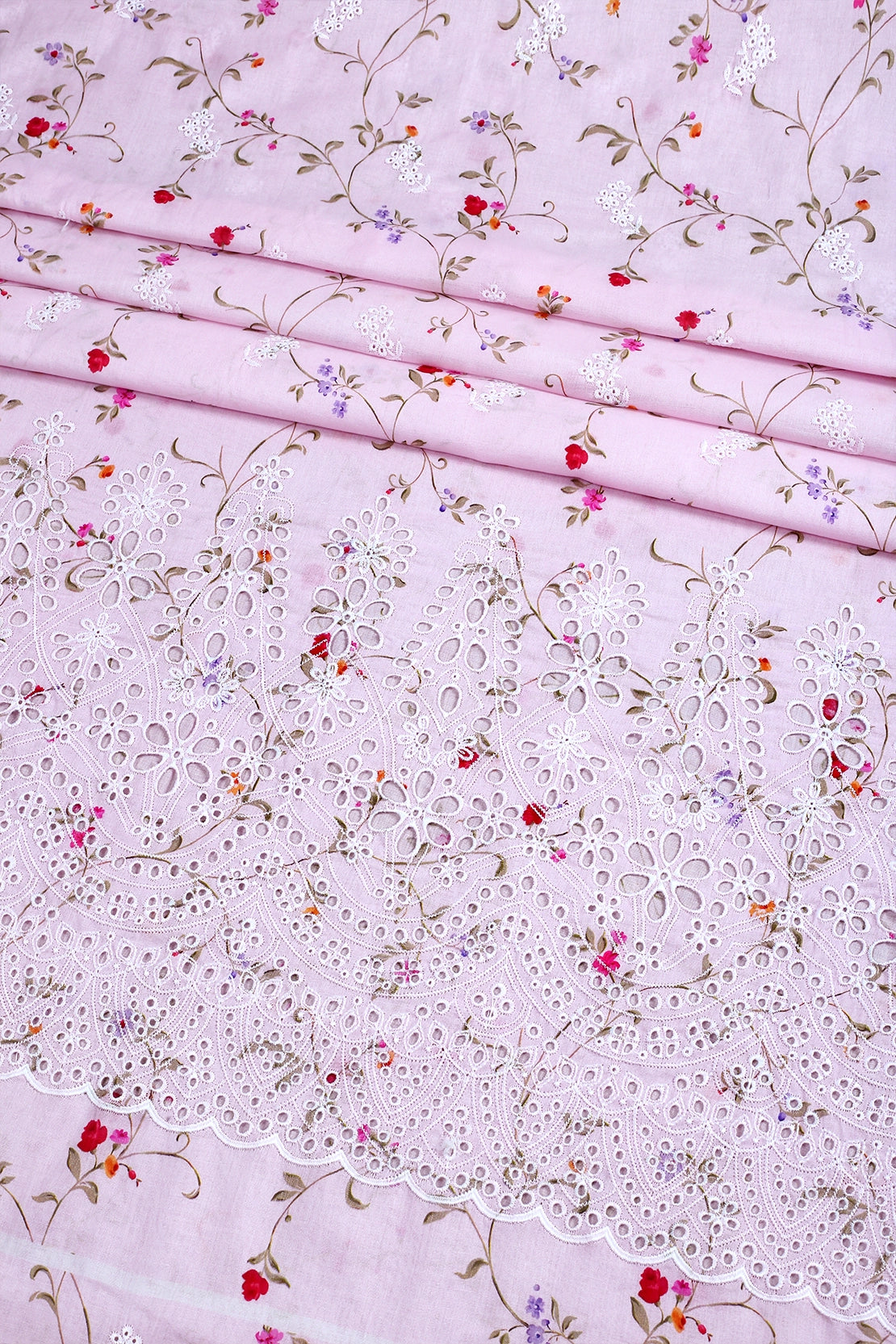 3 Piece - Embroidered Lawn - F60 - D3603