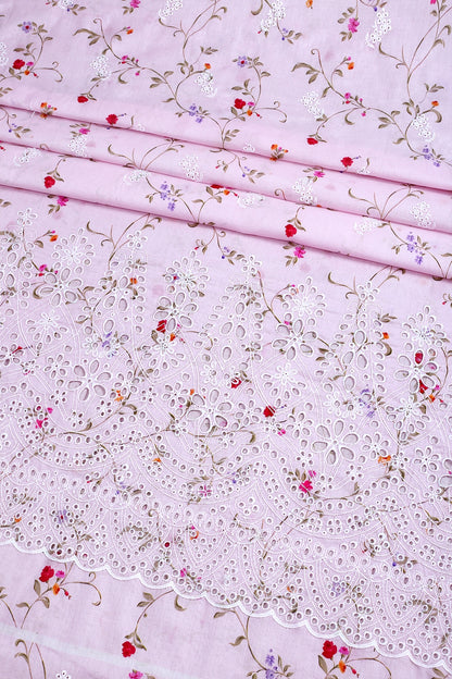 3 Piece - Embroidered Lawn - F60 - D3603