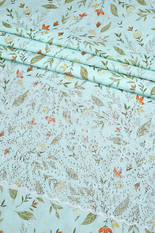 3 Piece - Embroidered Lawn - F60 - D3604