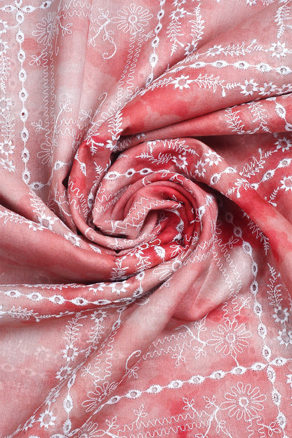 2 Piece - Embroidered Lawn - D3801
