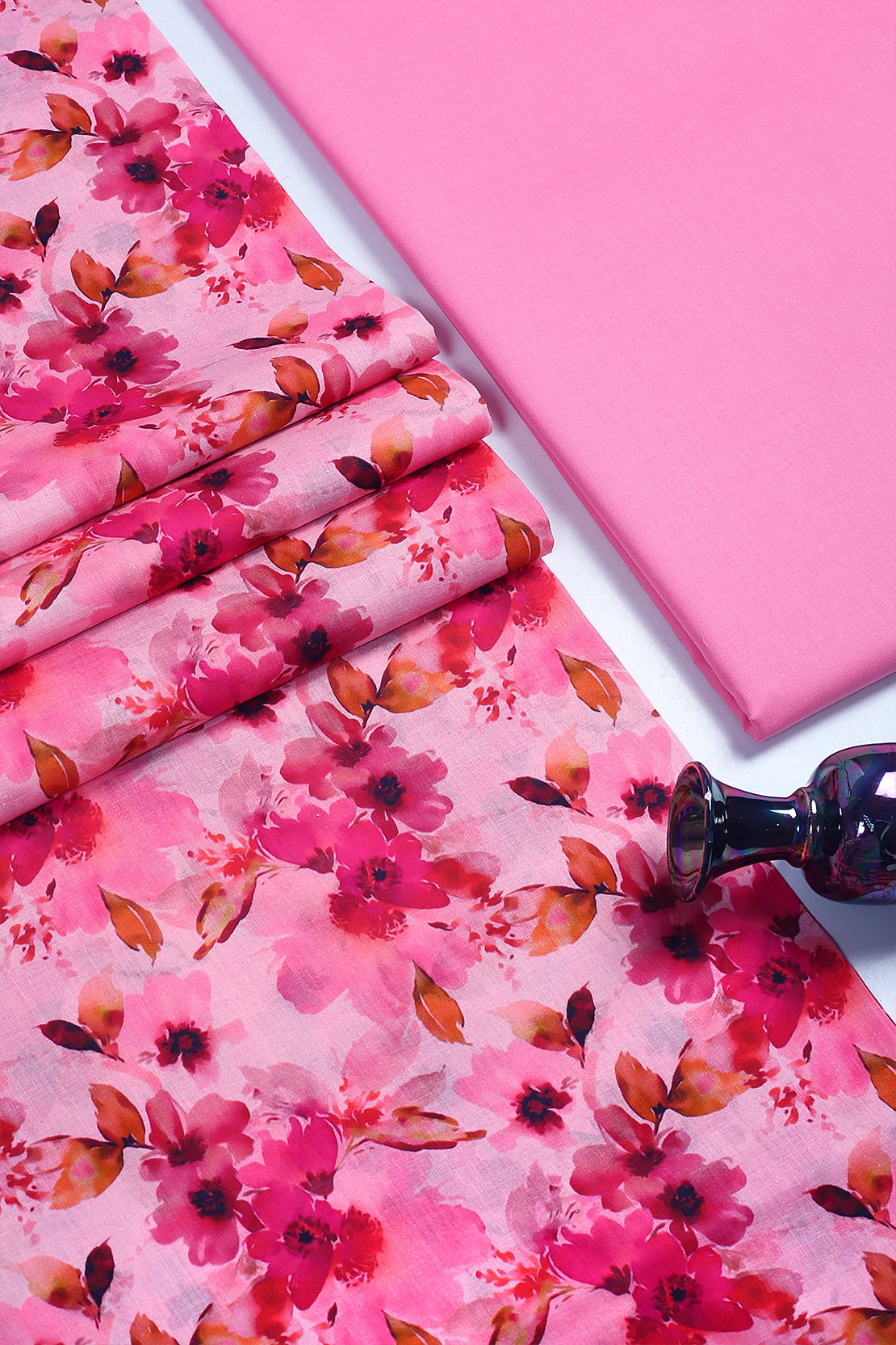 2 Piece - Digitally Printed Lawn - D3909