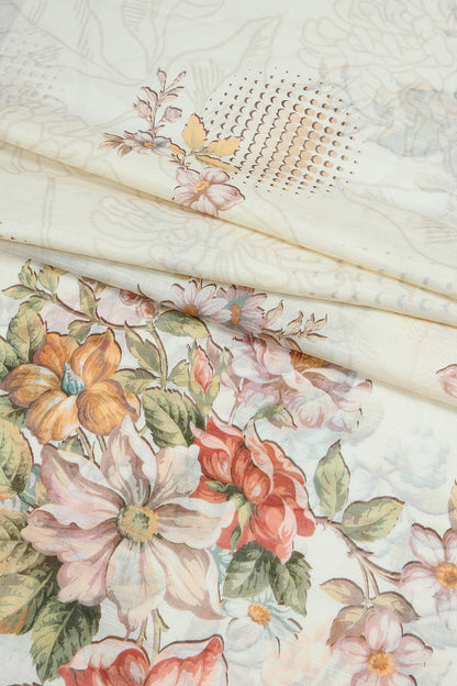 3 Piece - Embroidered Lawn - F63 - D4104