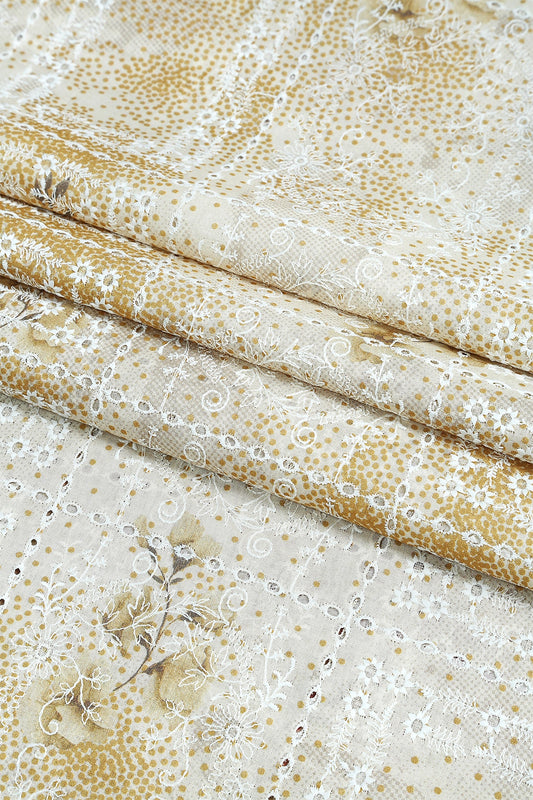 3 Piece - Embroidered Lawn - F54 - D4201