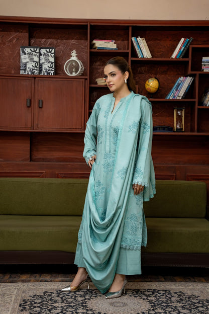 3 Piece Embroidered Karandi FV518